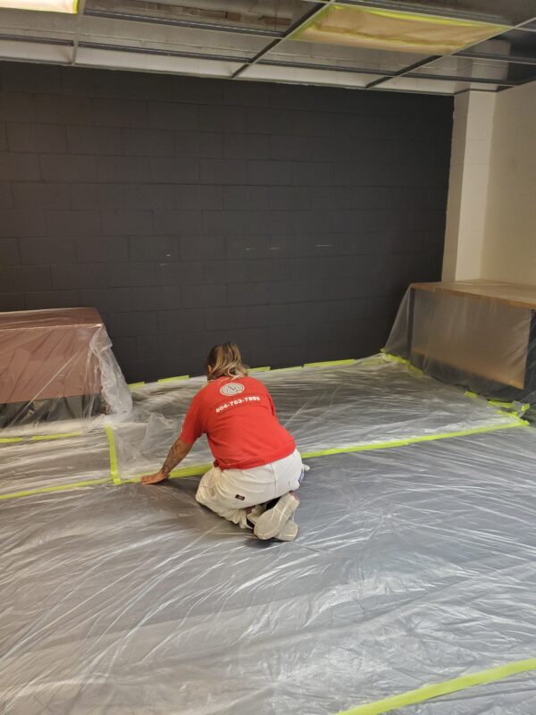 prep commercial spaces