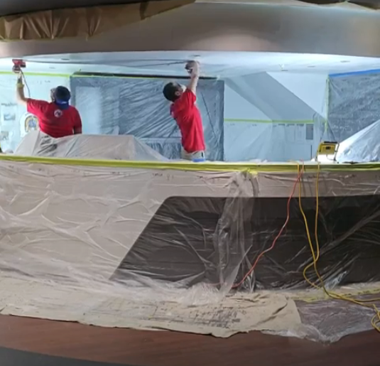 prep commercial spaces