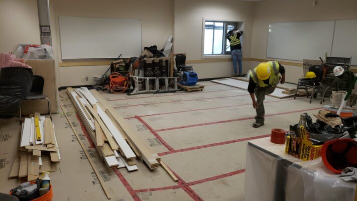 prep commercial spaces